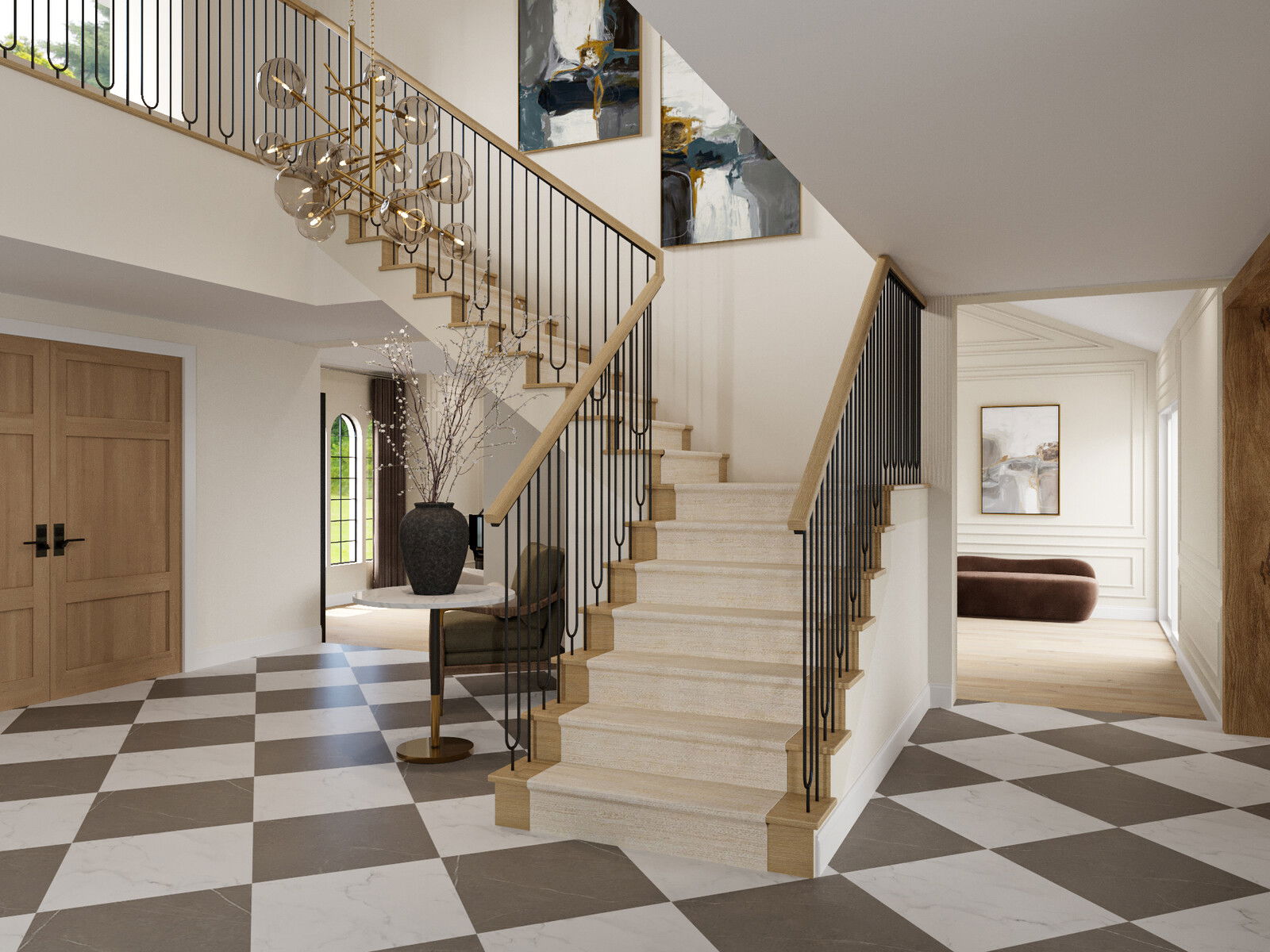 Online Designer Hallway/Entry 3D Model 3
