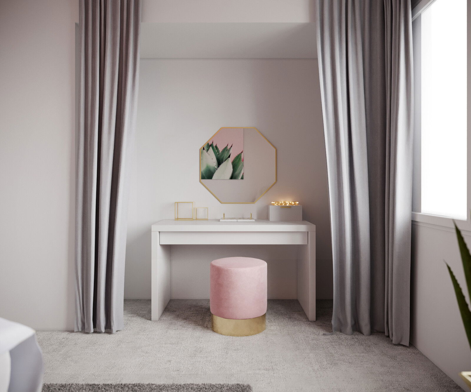 Modelo 3D de Dormitorio del Diseñador en Línea 3