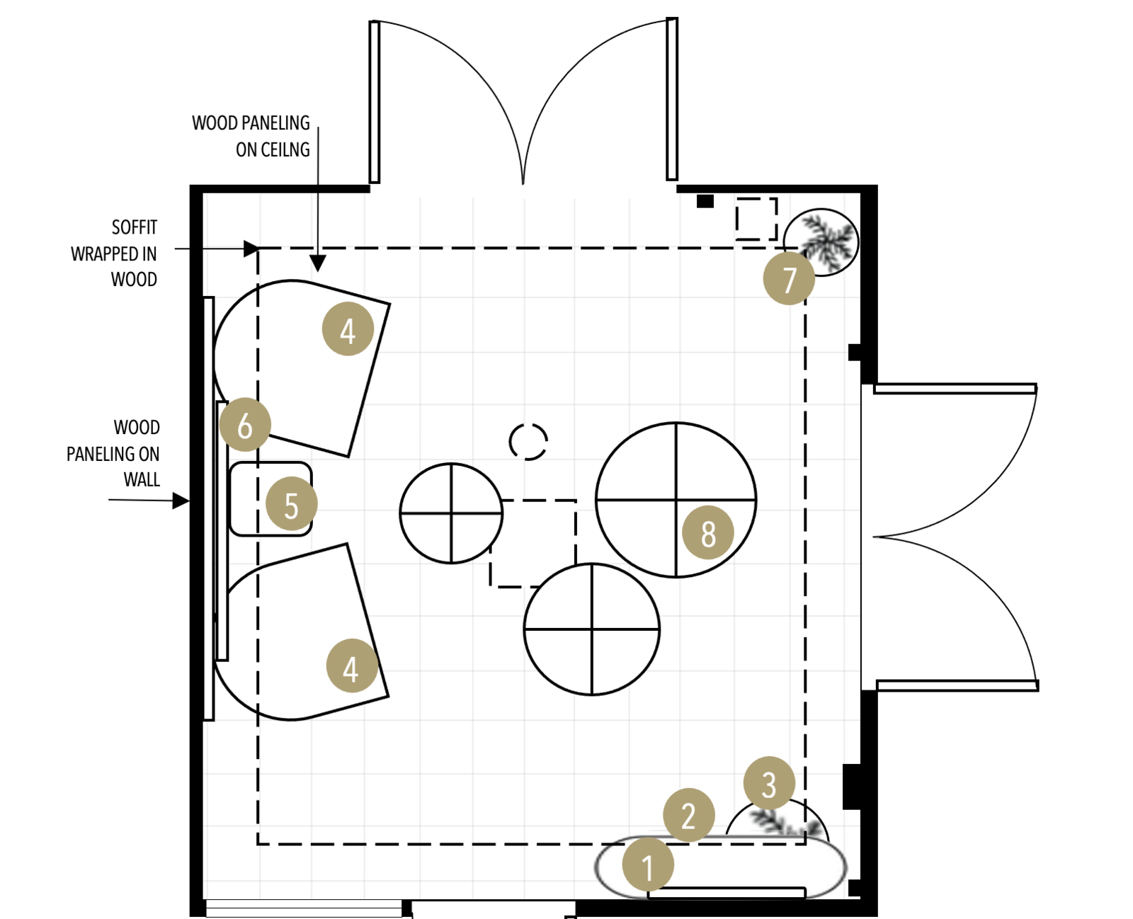 Plano De Pasillo / Entrada De Diseñador En Línea