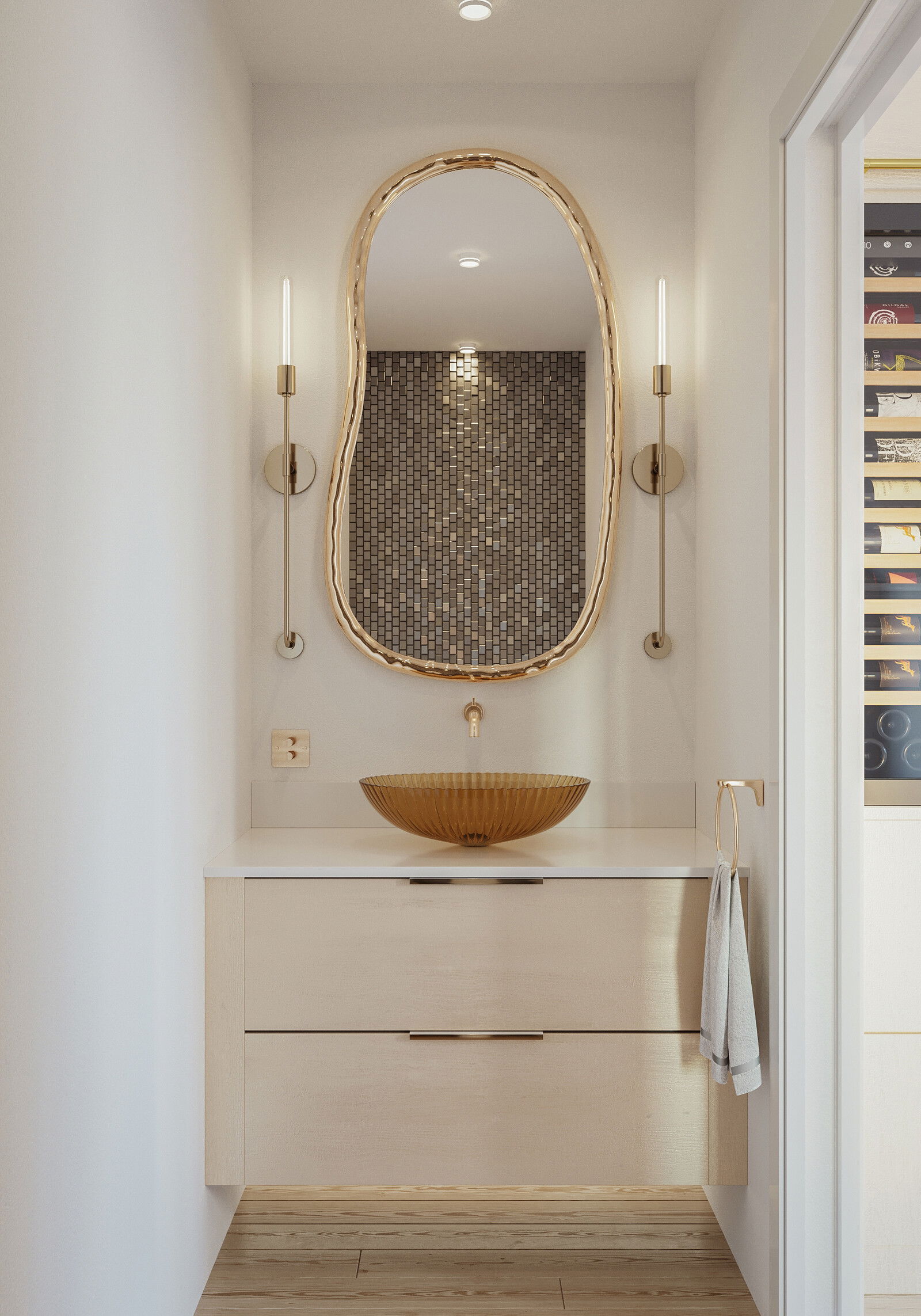 Online Designer Bathroom 3D Model 1