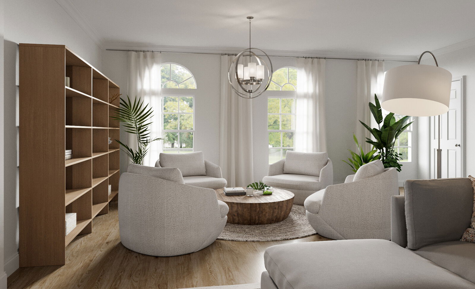 Online Designer Living Room 3D Model 4