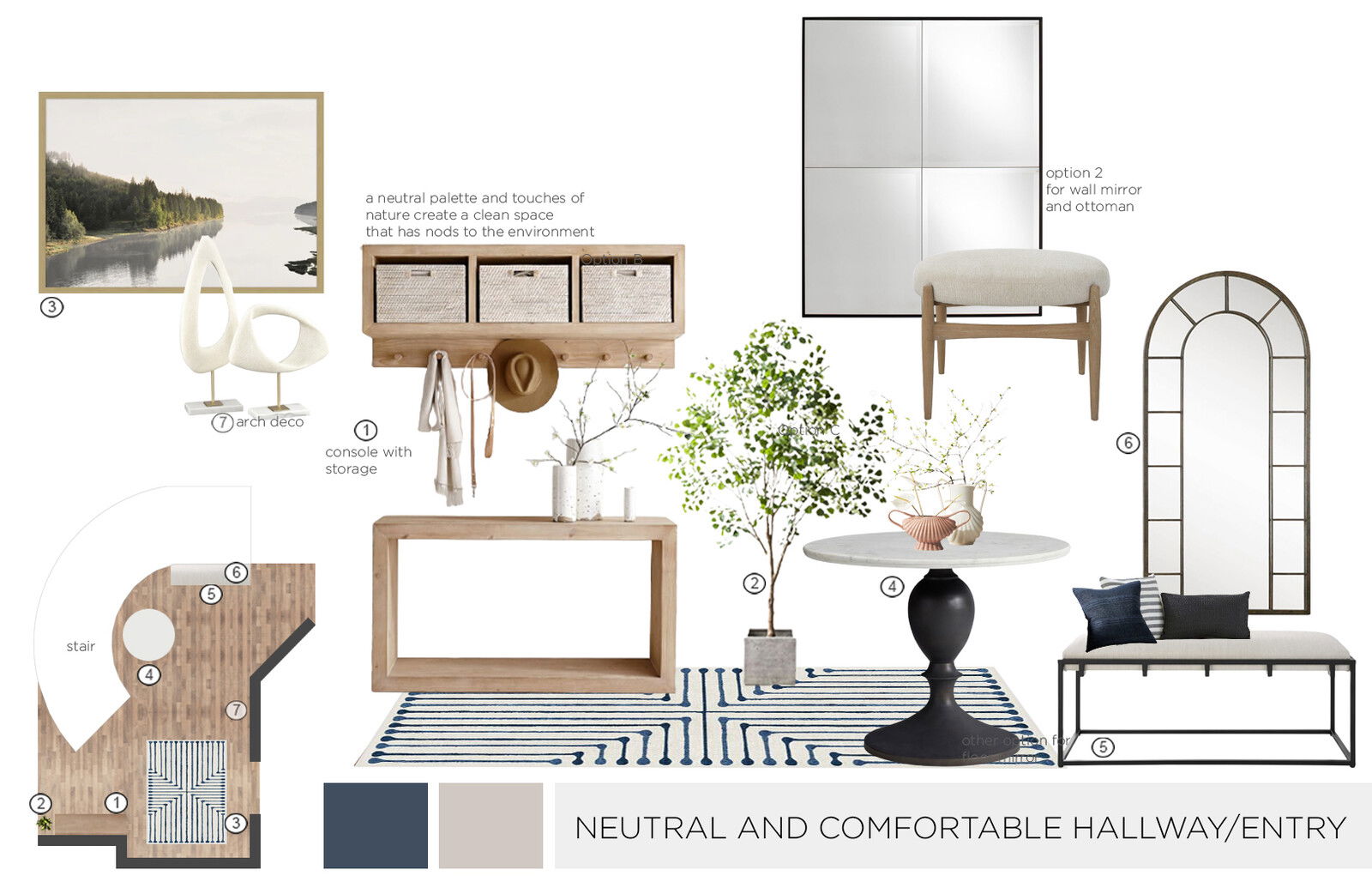 Ideas De Diseño Interior De Pasillo / Entrada De Diseñador En Línea