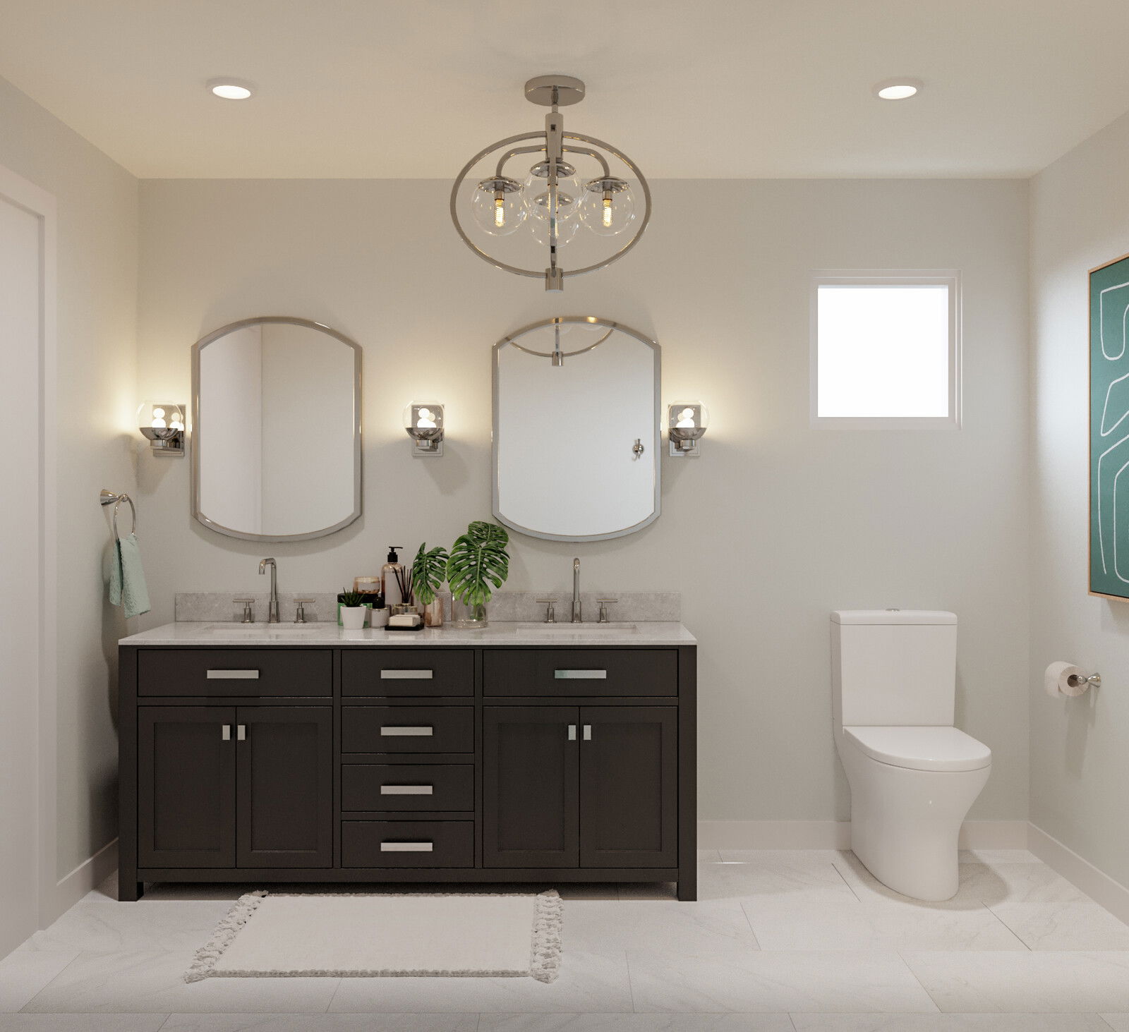 Modelo 3D de Baño por Diseñador Online 2