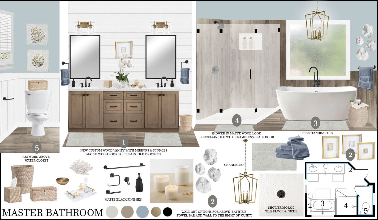 Ideas de Diseño de Interiores para Baños en Línea