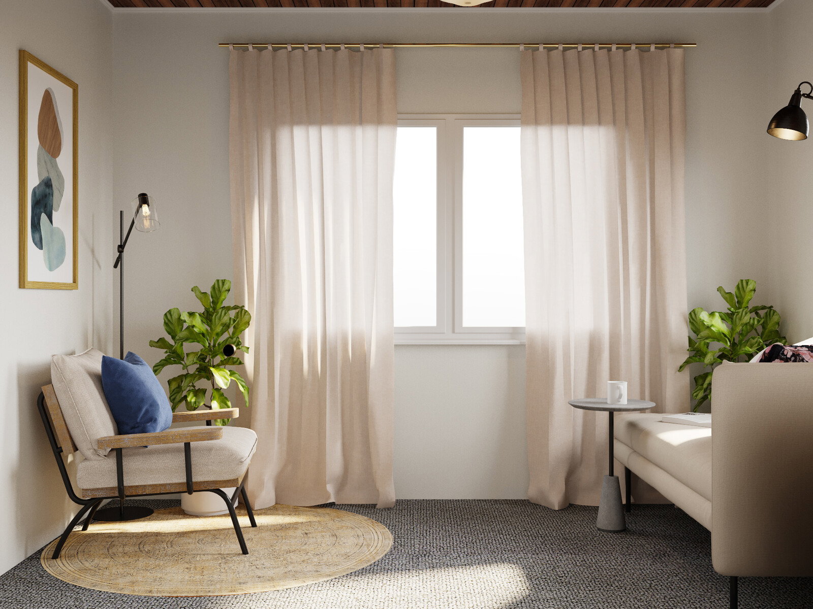 Online Designer Home Office 3D Model 2