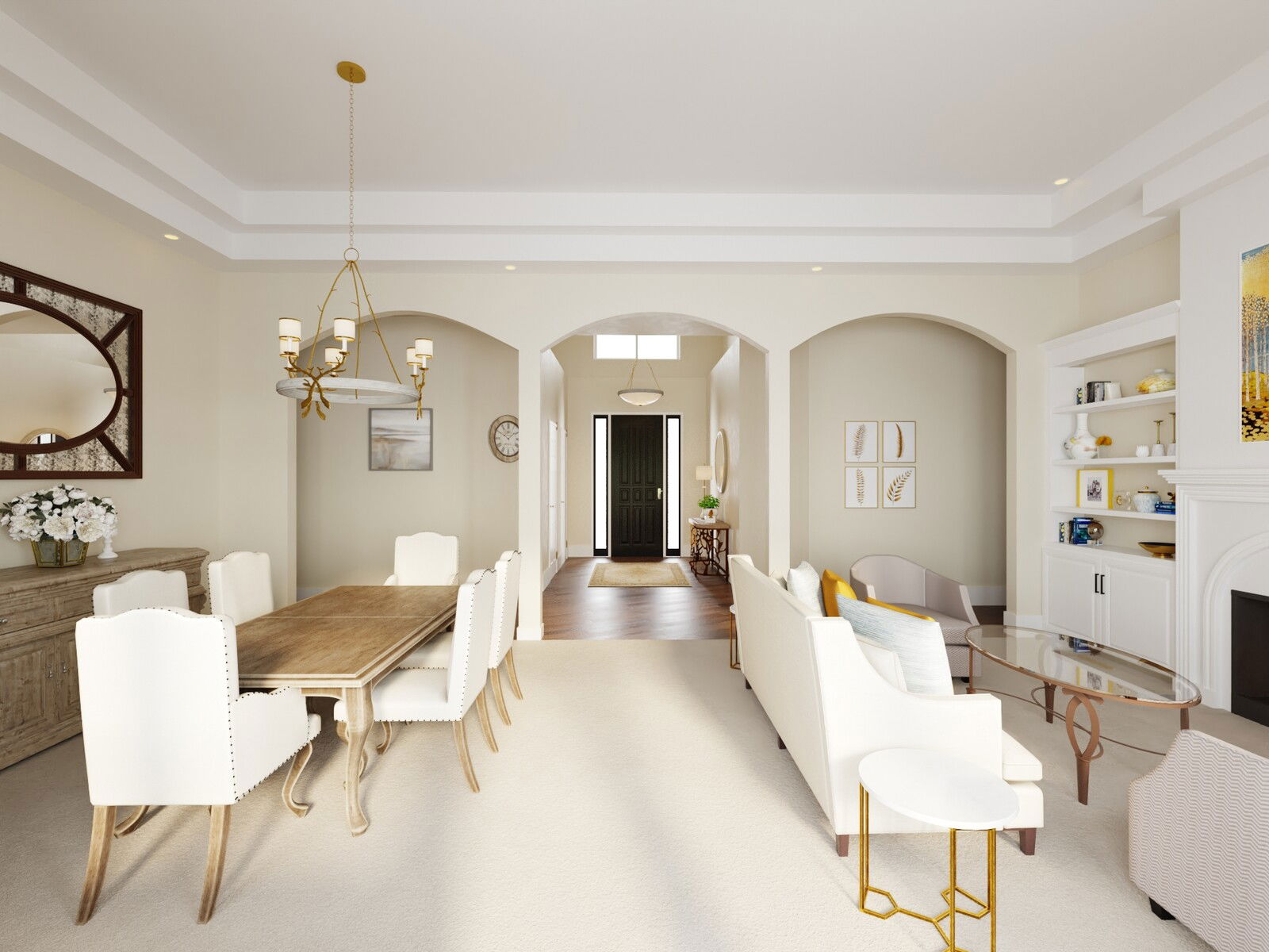 Modelo 3D Sala-Comedor del Diseñador en Línea 4