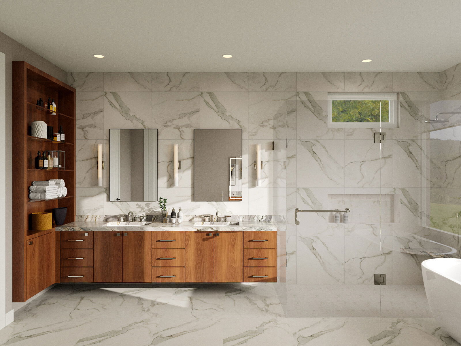 Online Designer Bathroom 3D Model 1