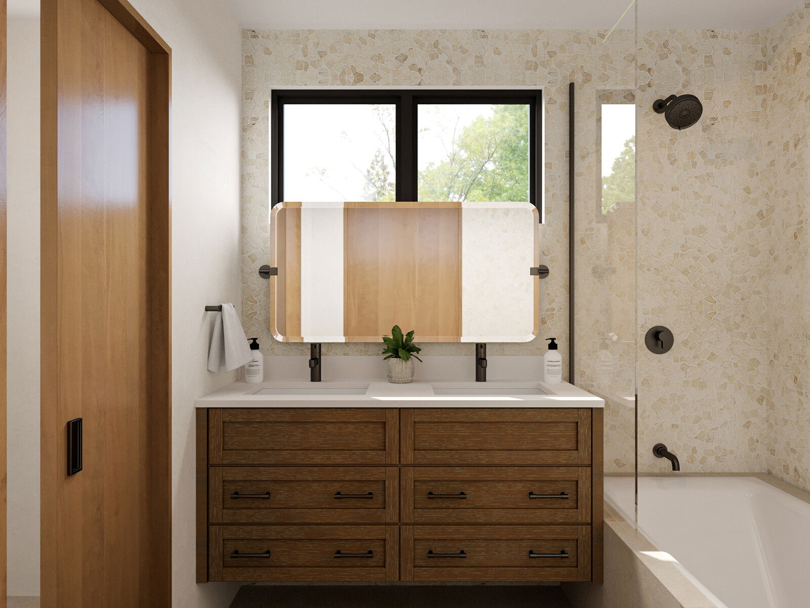 Online Designer Bathroom 3D Model 1