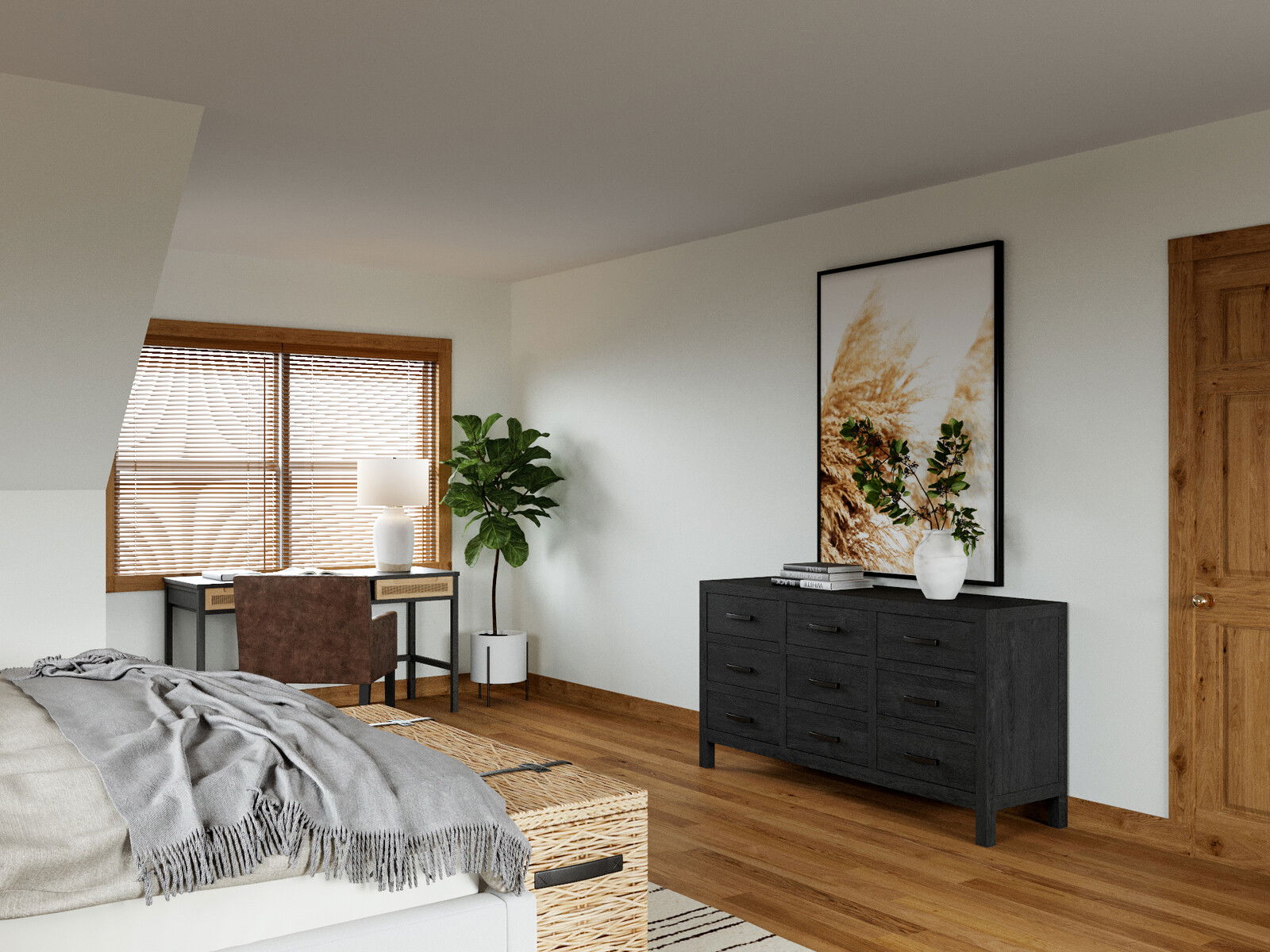 Modelo 3D de Dormitorio del Diseñador en Línea 3