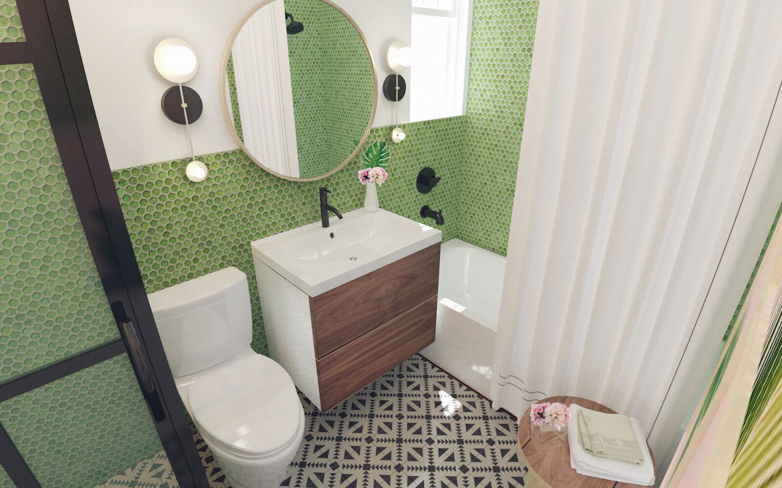 Modelo 3D de Baño por Diseñador Online 1