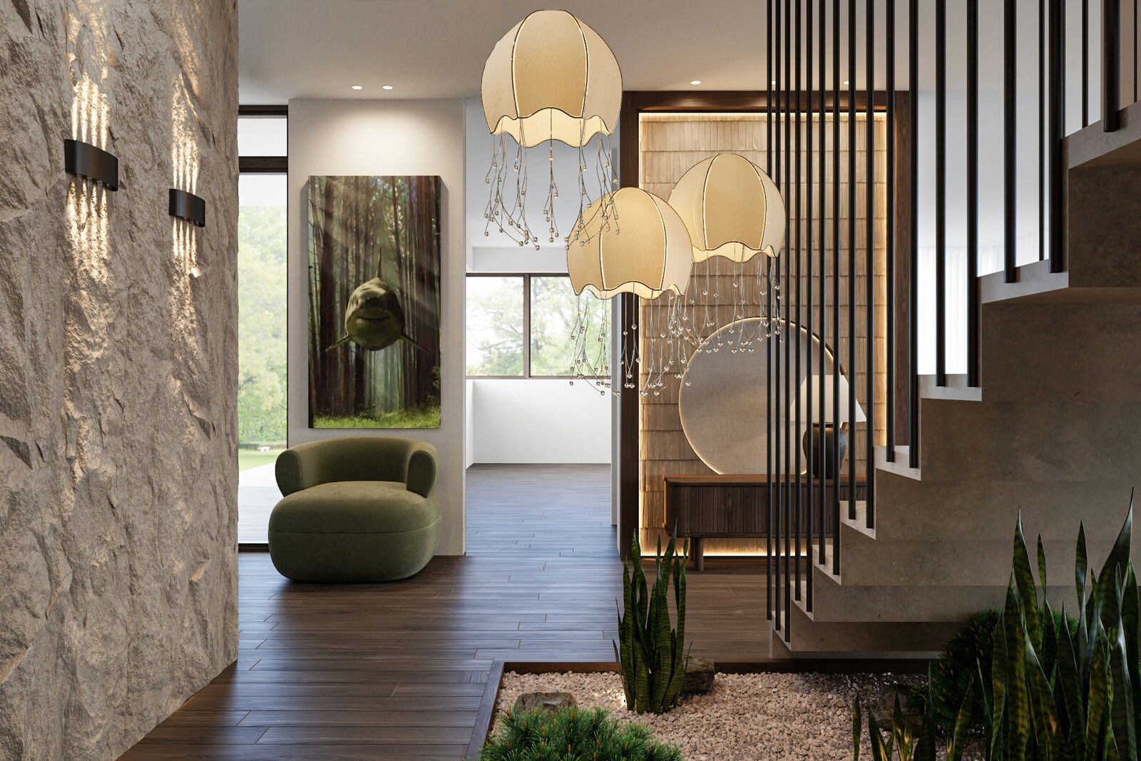 Online Designer Hallway/Entry 3D Model 3