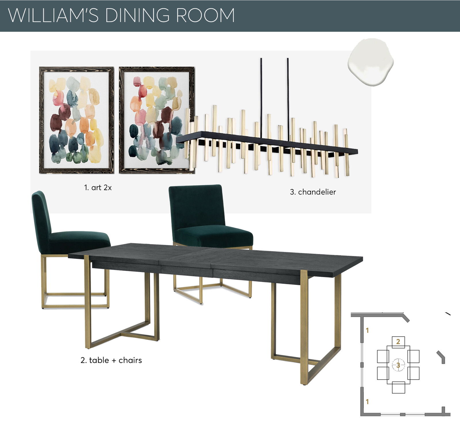 Ideas de Diseño de Interiores para el Comedor por Diseñadores en Línea