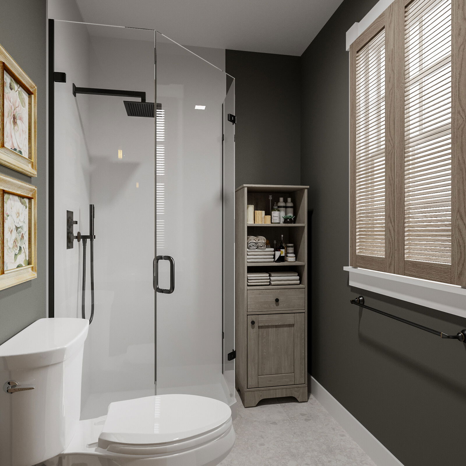 Online Designer Bathroom 3D Model 6