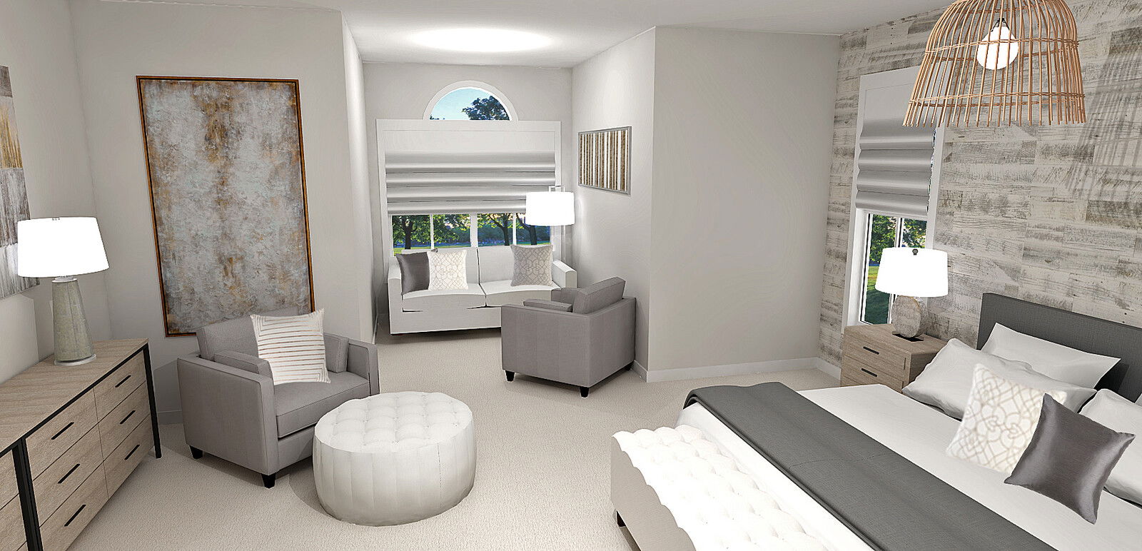 Modelo 3D de Dormitorio del Diseñador en Línea 2