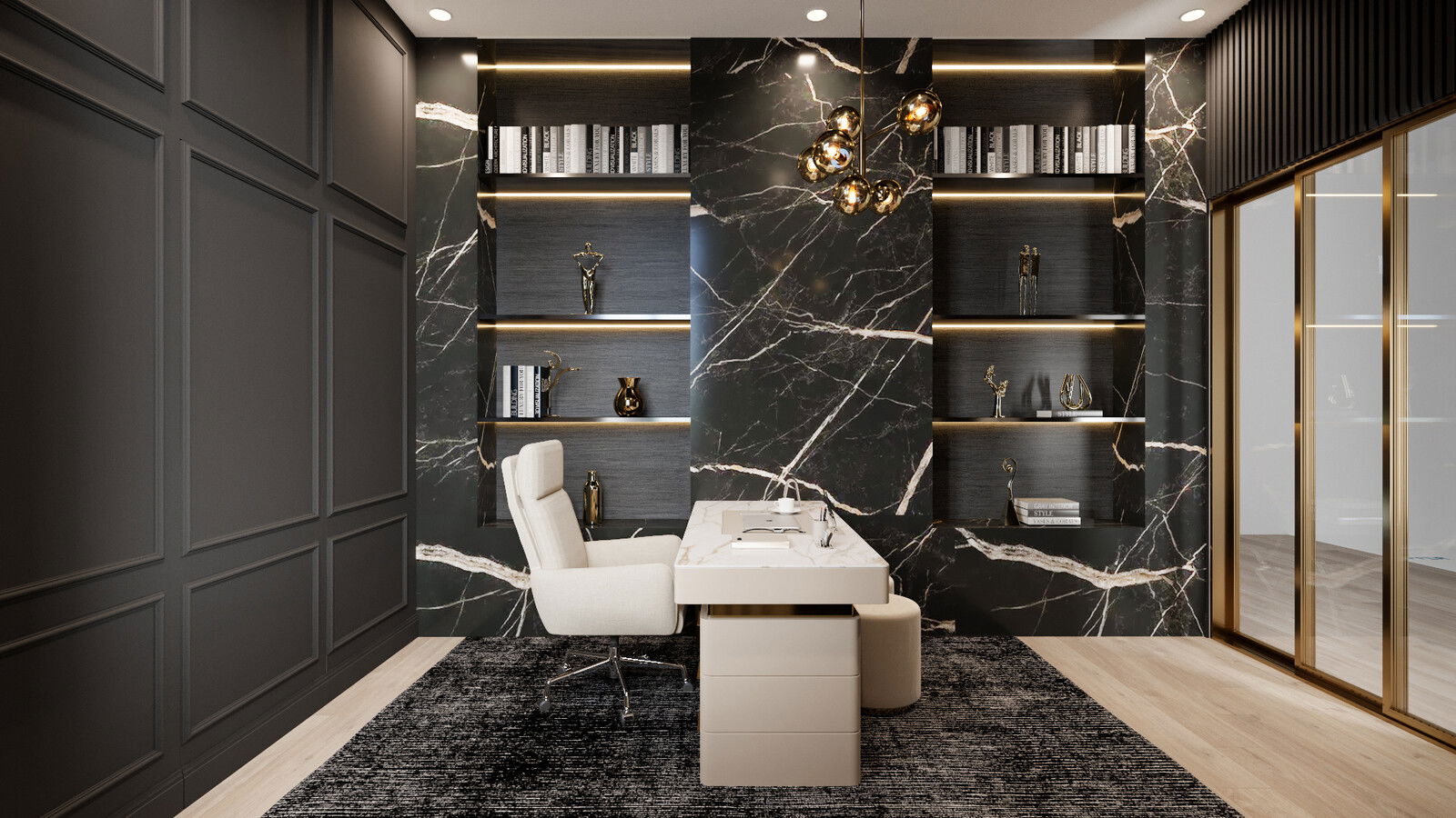 Online Designer Home Office 3D Model 2