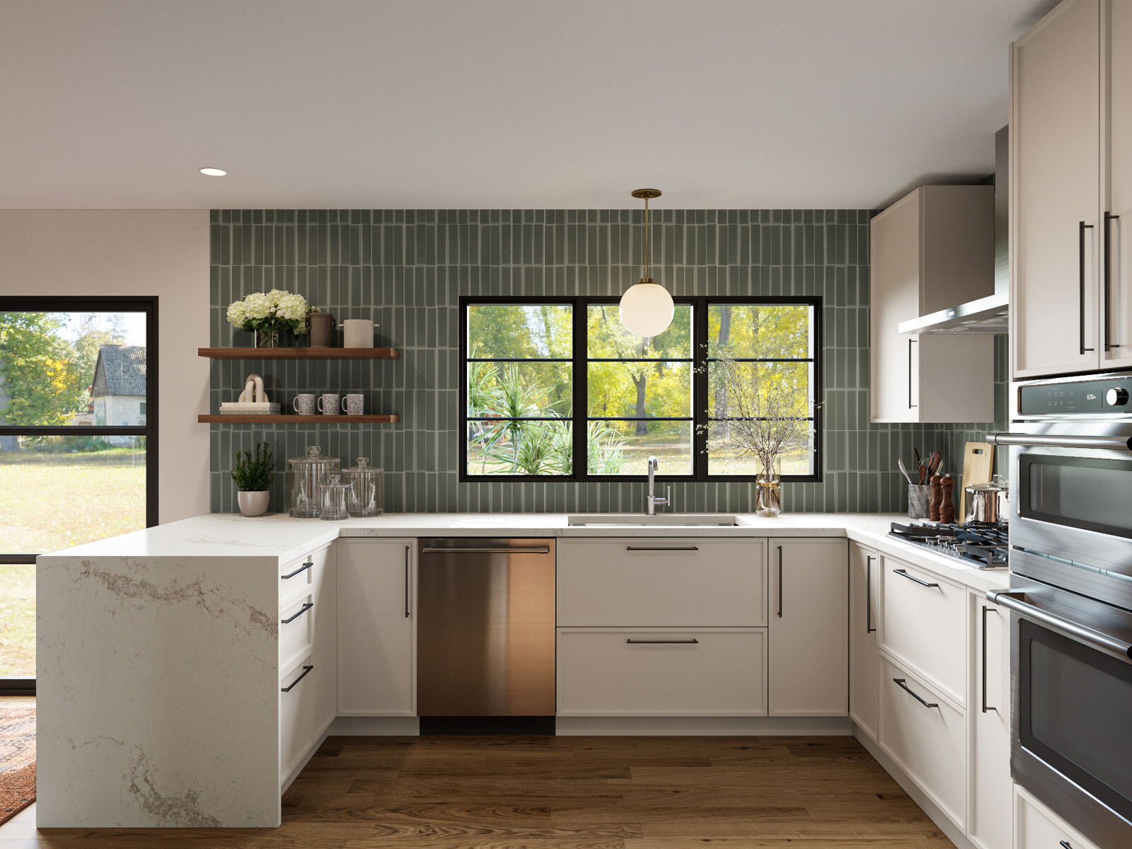 Modelo 3D de Cocina de Diseñador en Línea 2