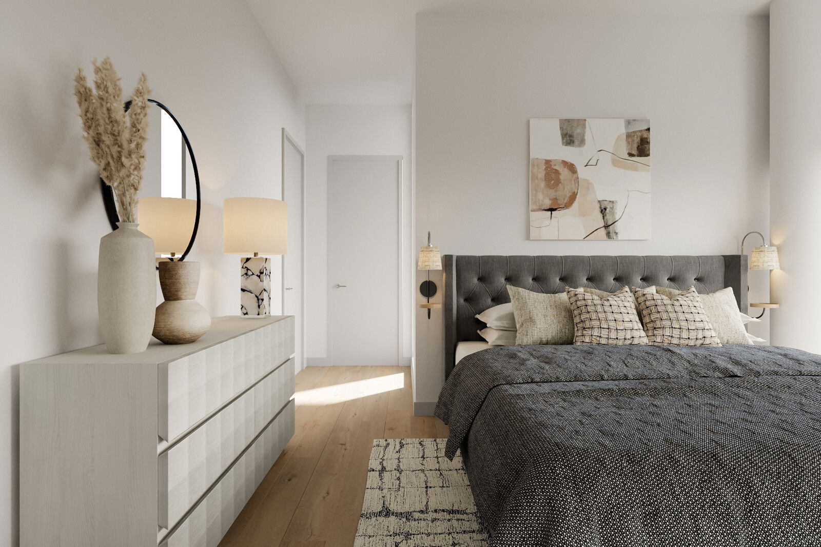 Modelo 3D de Dormitorio del Diseñador en Línea 3
