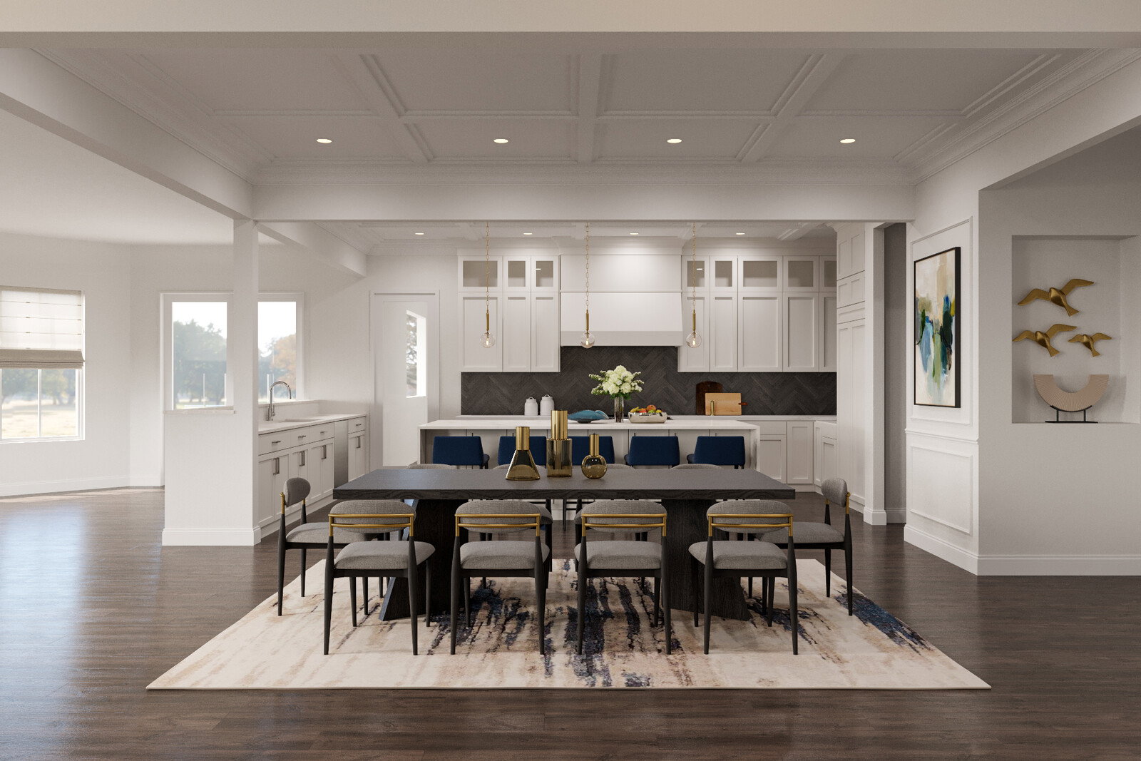 Modern Luxury Home Transformation Rendering thumb