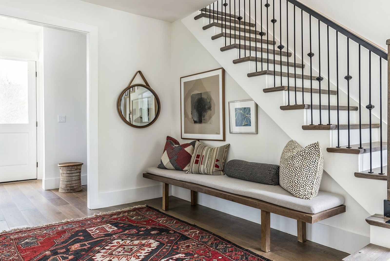 Boho Entryway Interior Design Project