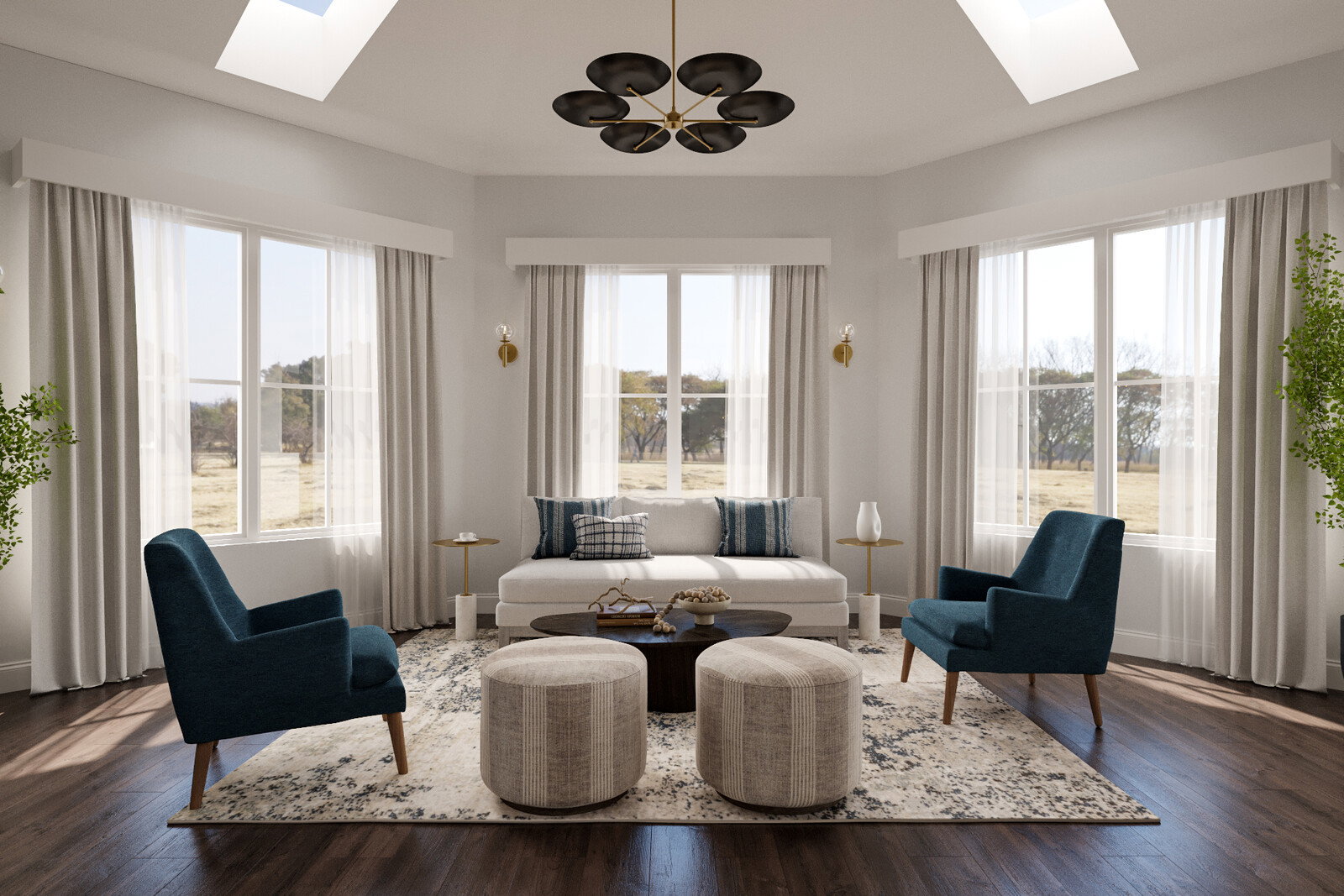 Modern Luxury Home Transformation Rendering thumb