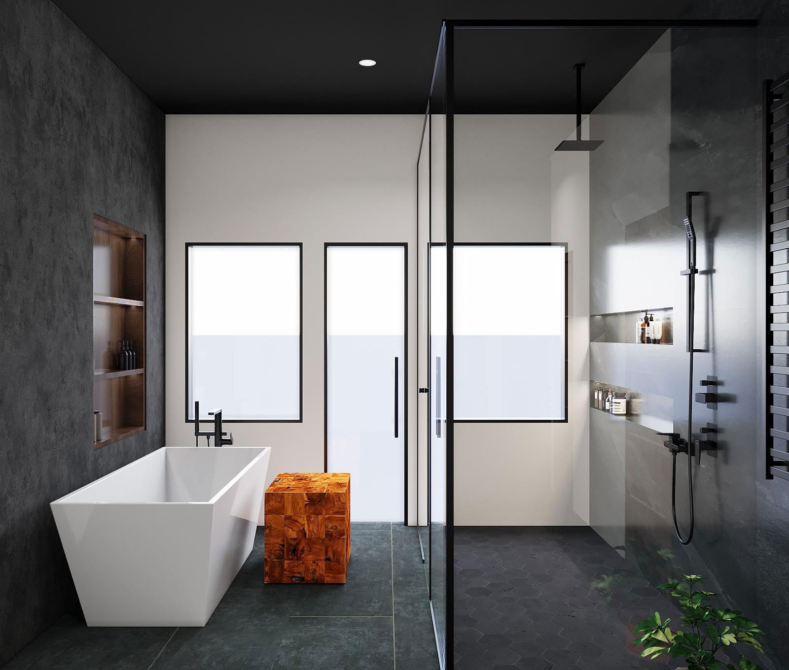 Online Designer Bathroom 3D Model 3