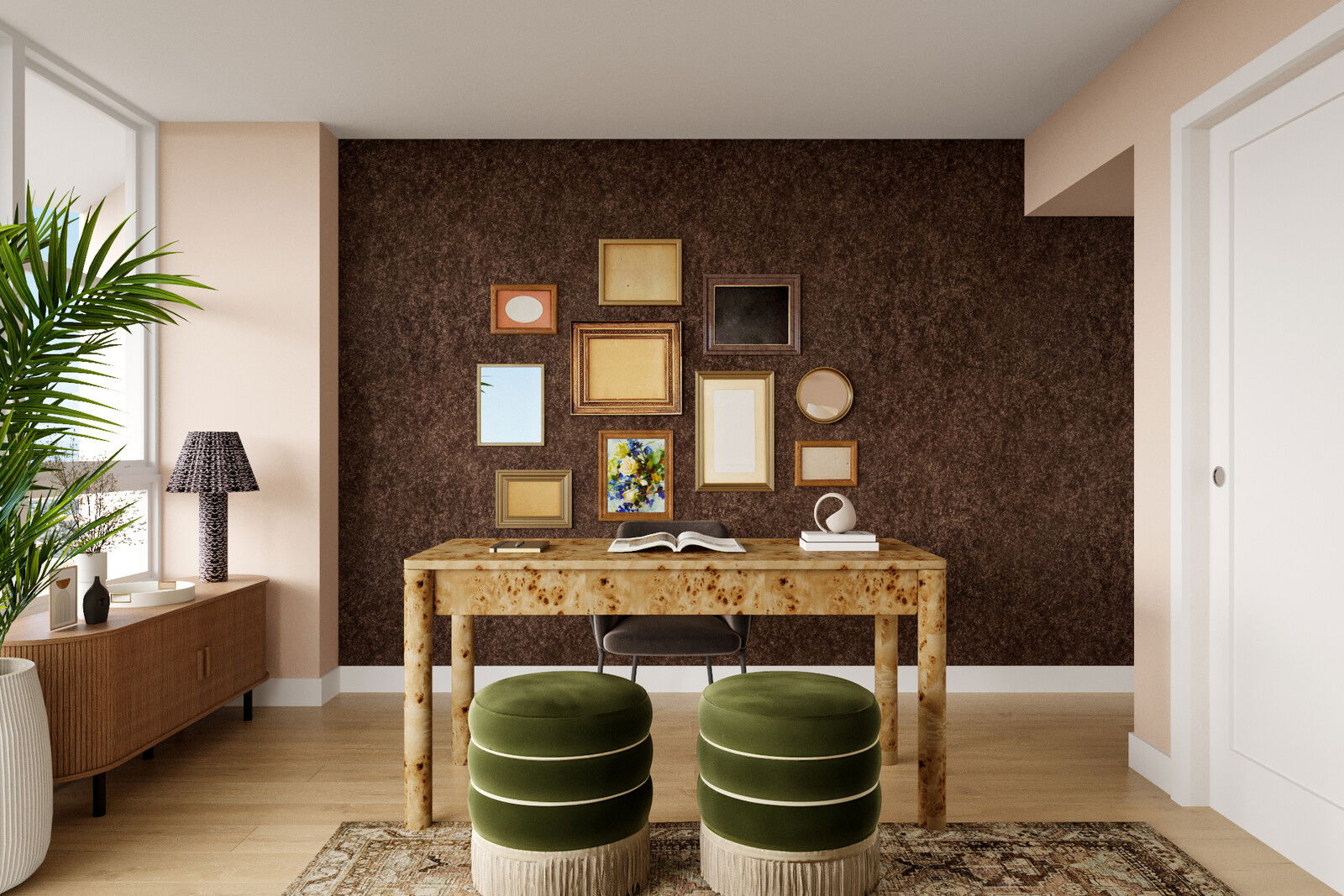 Online Designer Home Office 3D Model 1