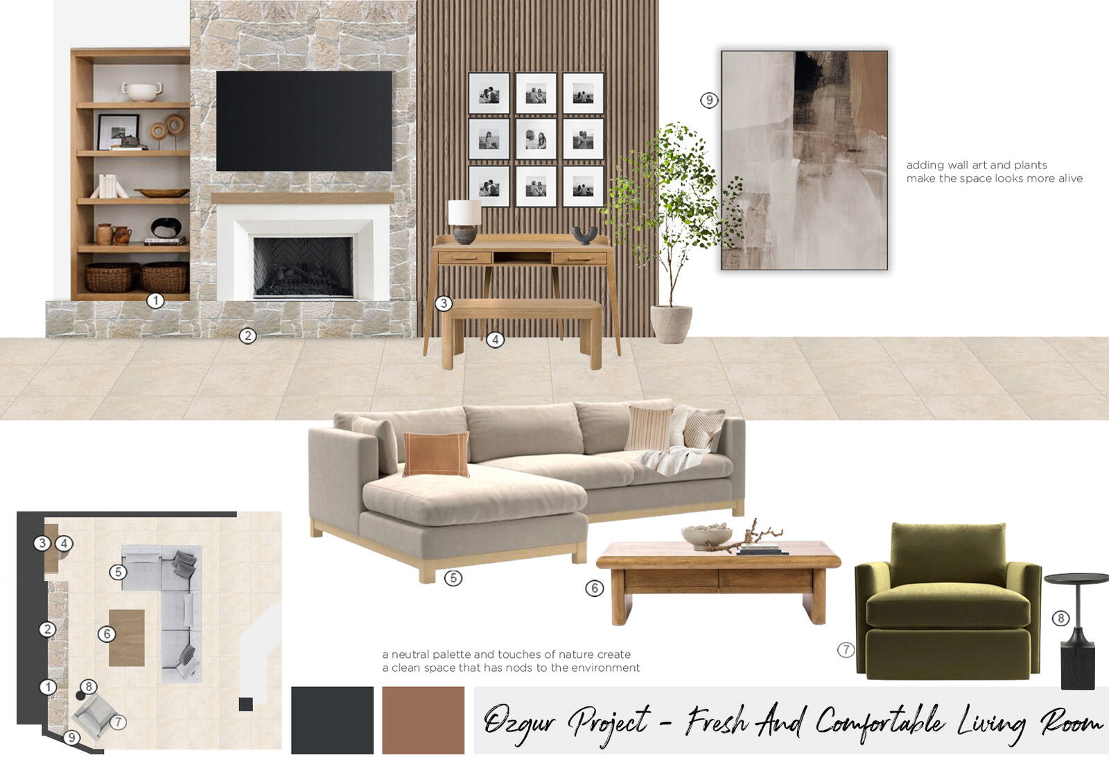 Online Designer Living Room Interior Design Ideas