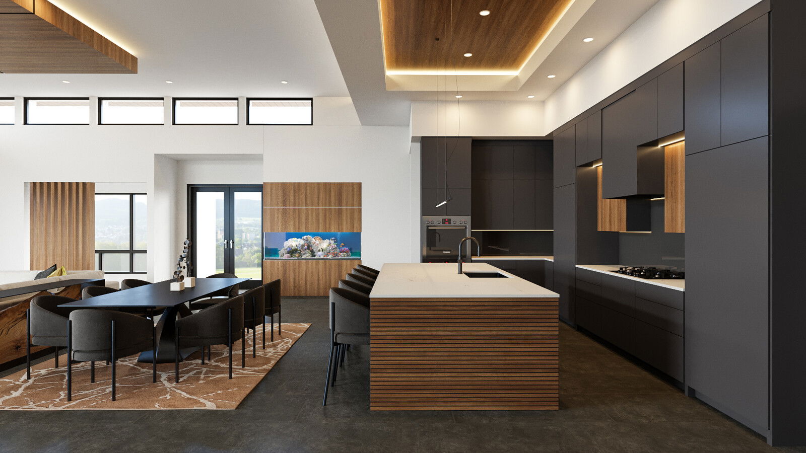 Online Designer Kitchen 3D Model 2