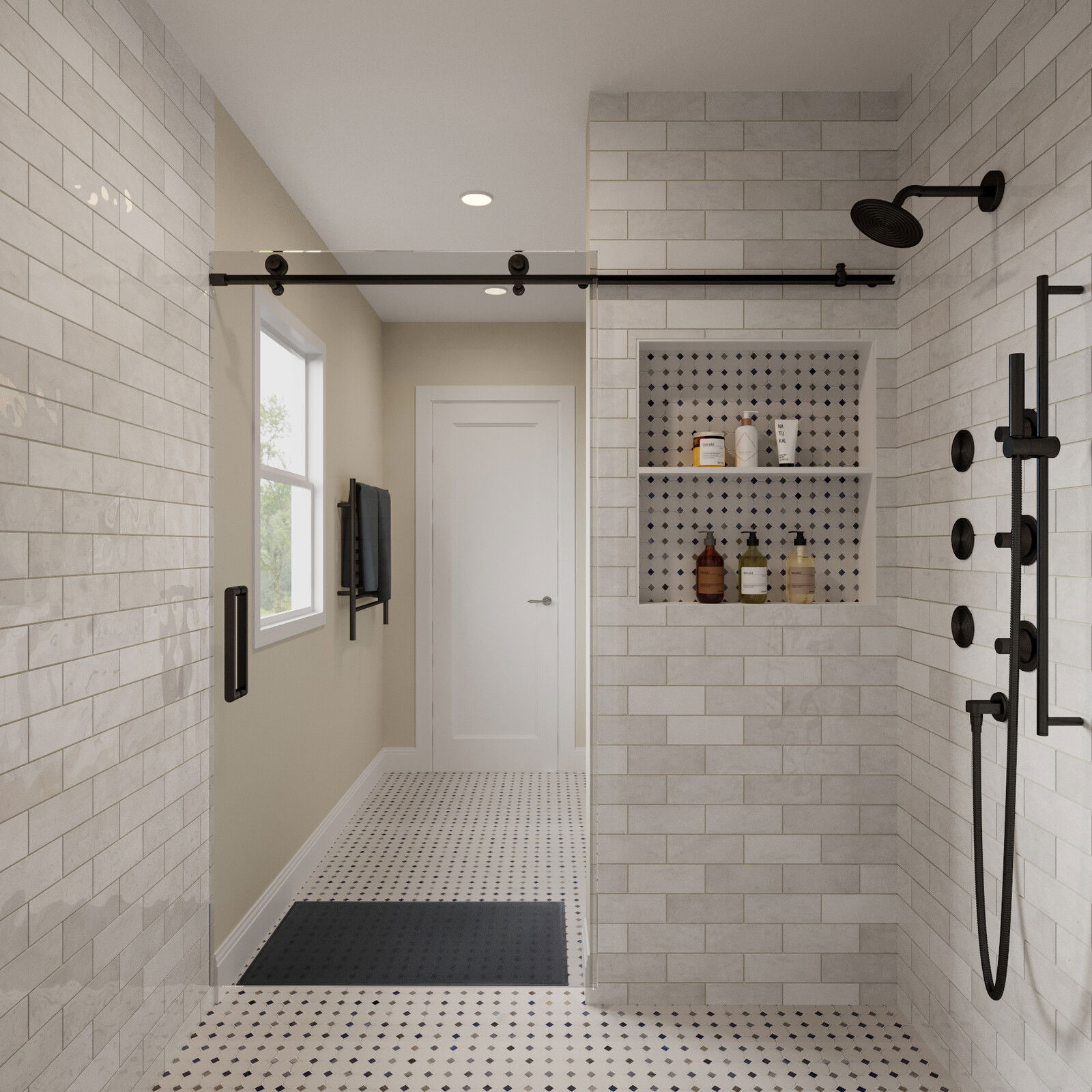 Online Designer Bathroom 3D Model 3