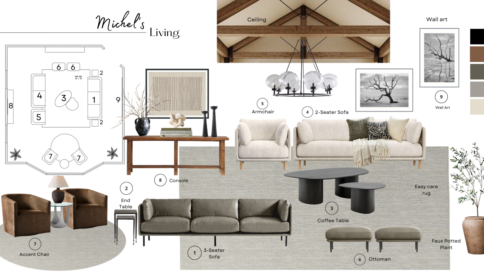 Modern, Fresh & Comfortable Home Design Nora B. Moodboard 1 thumb