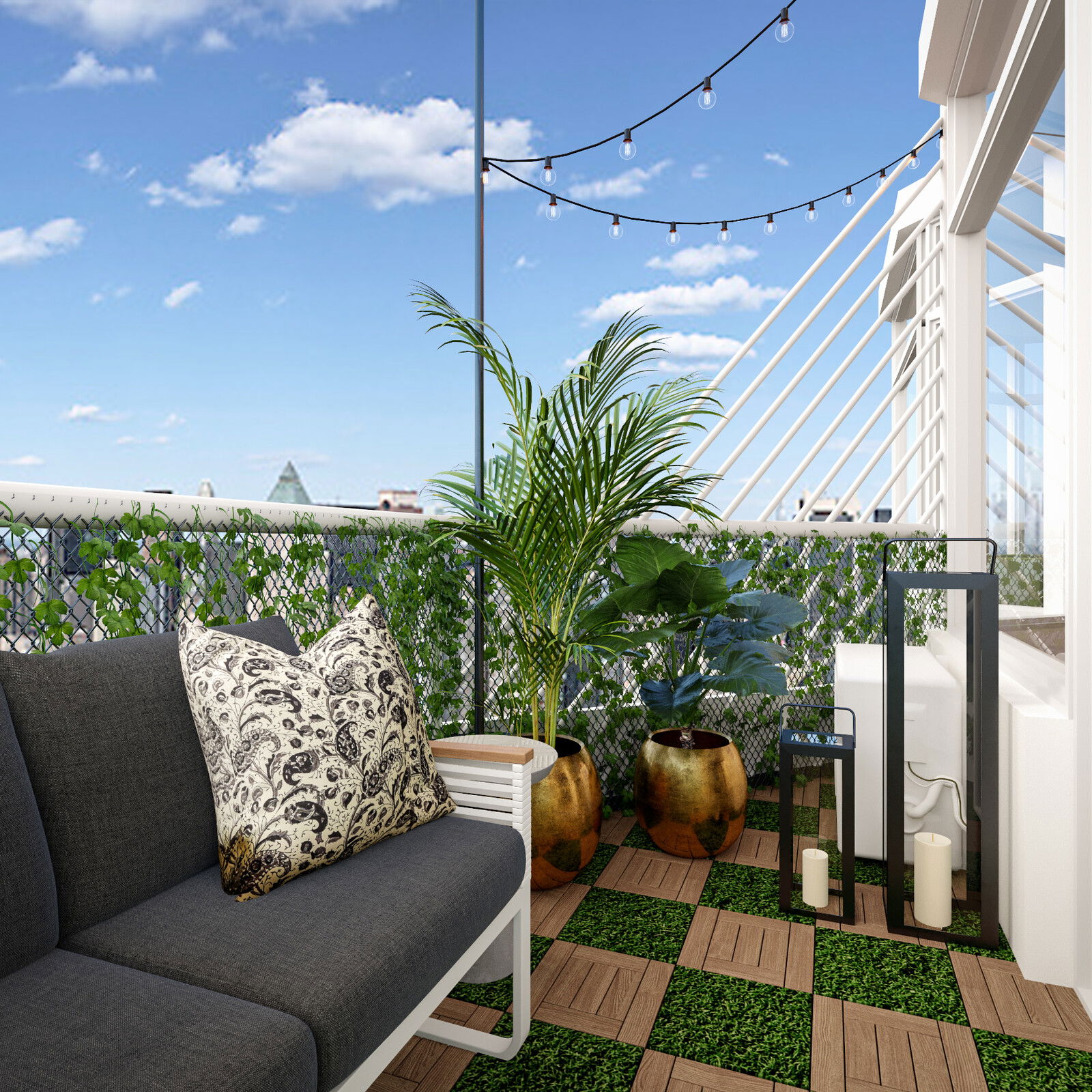 Online Designer Patio 3D Model 3