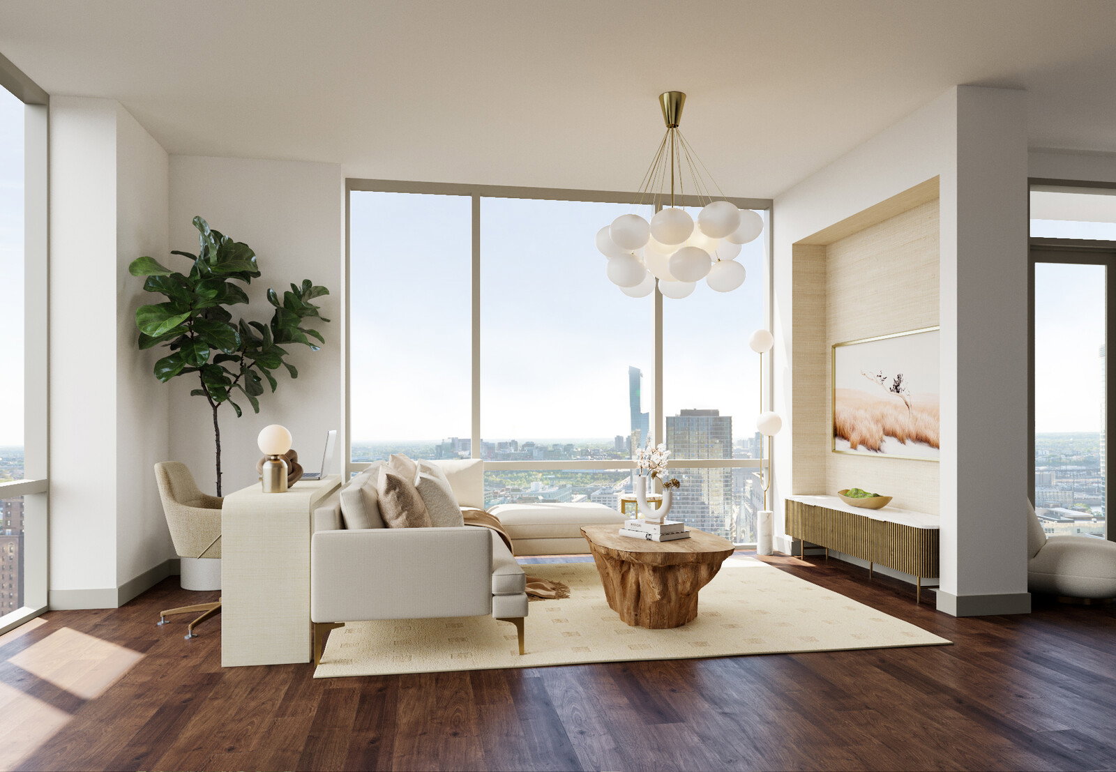 Diseño Interior Contemporáneo de Lujo para un Condominio - Vista Previa