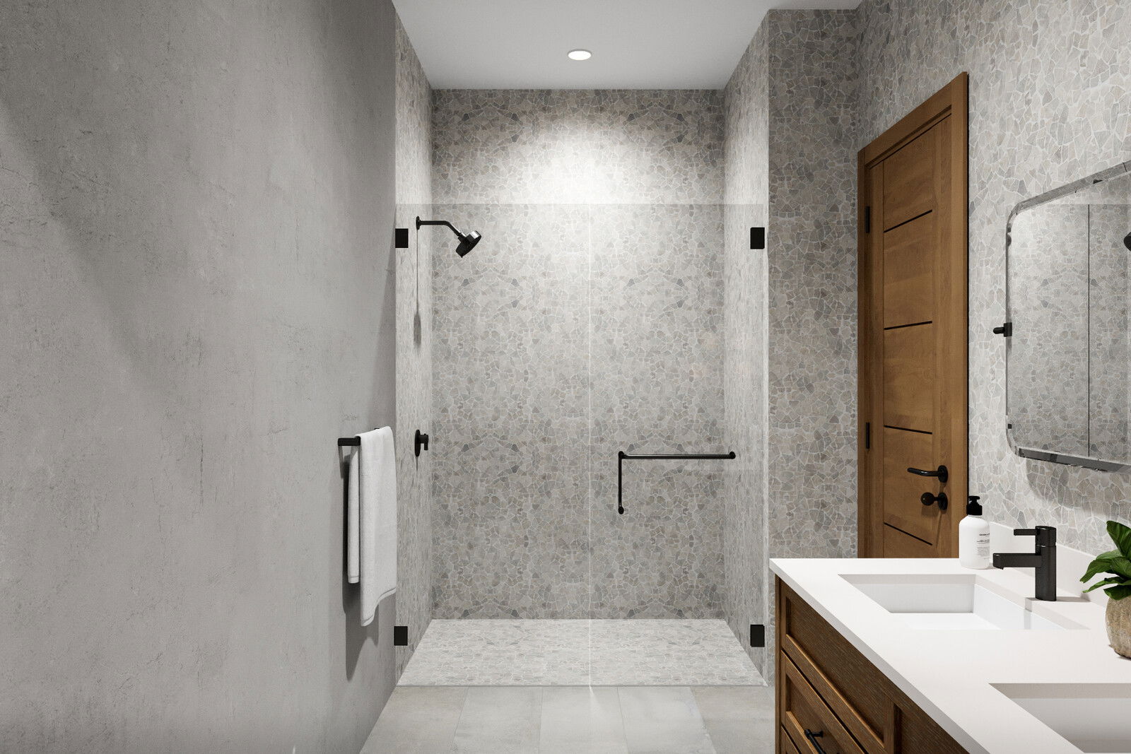 Online Designer Bathroom 3D Model 3