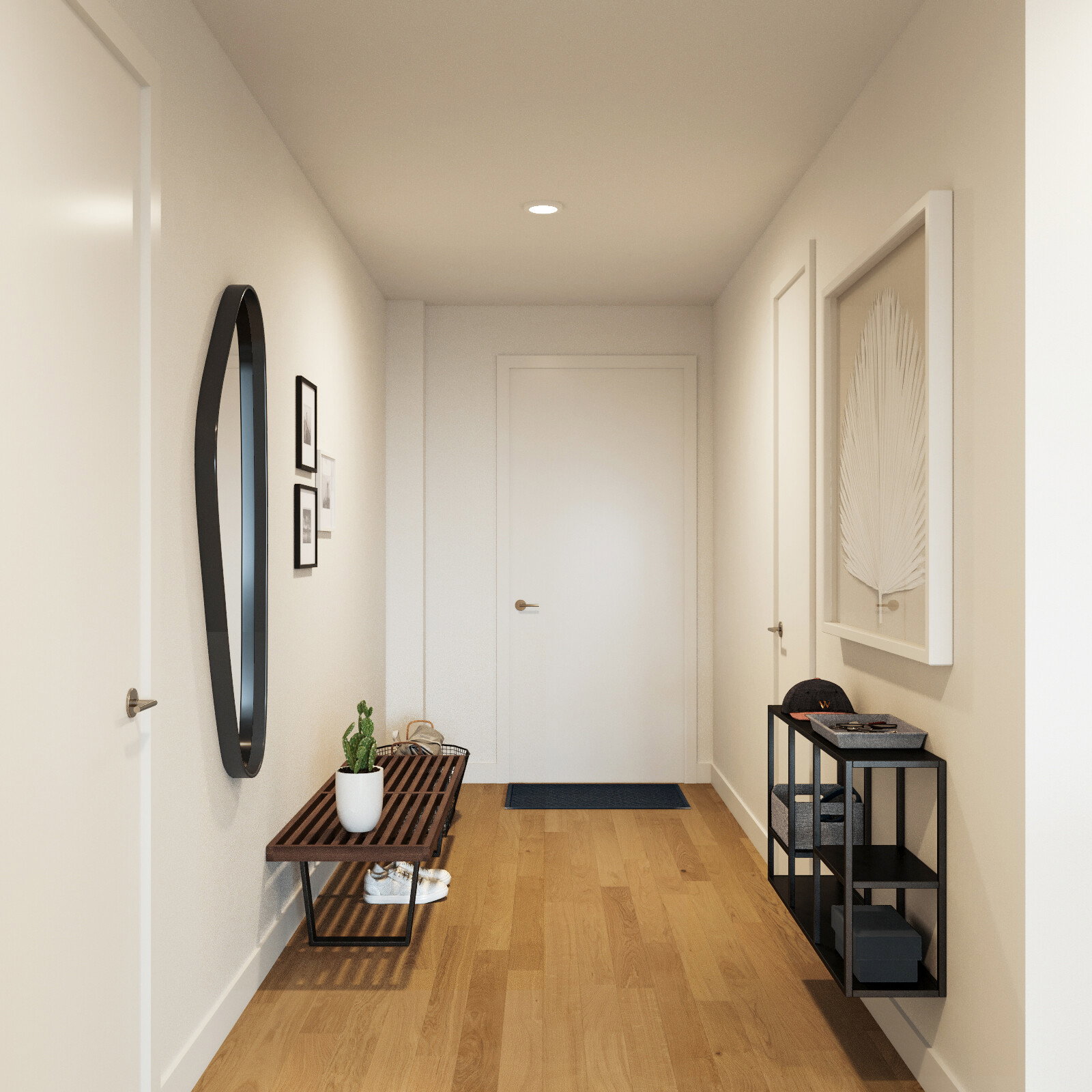 Renderizado de Transformación de Apartamento de Alto Nivel