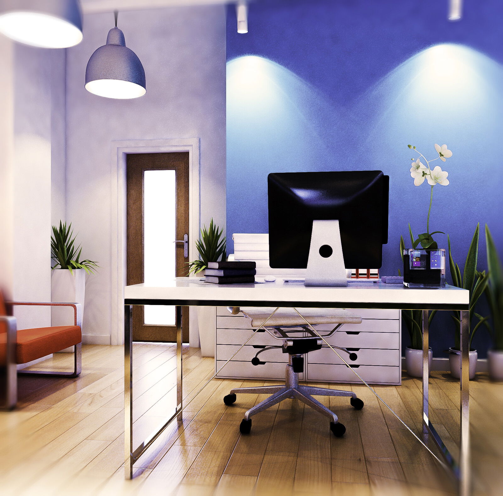 Online Designer Home/Small Office 3D Model 2