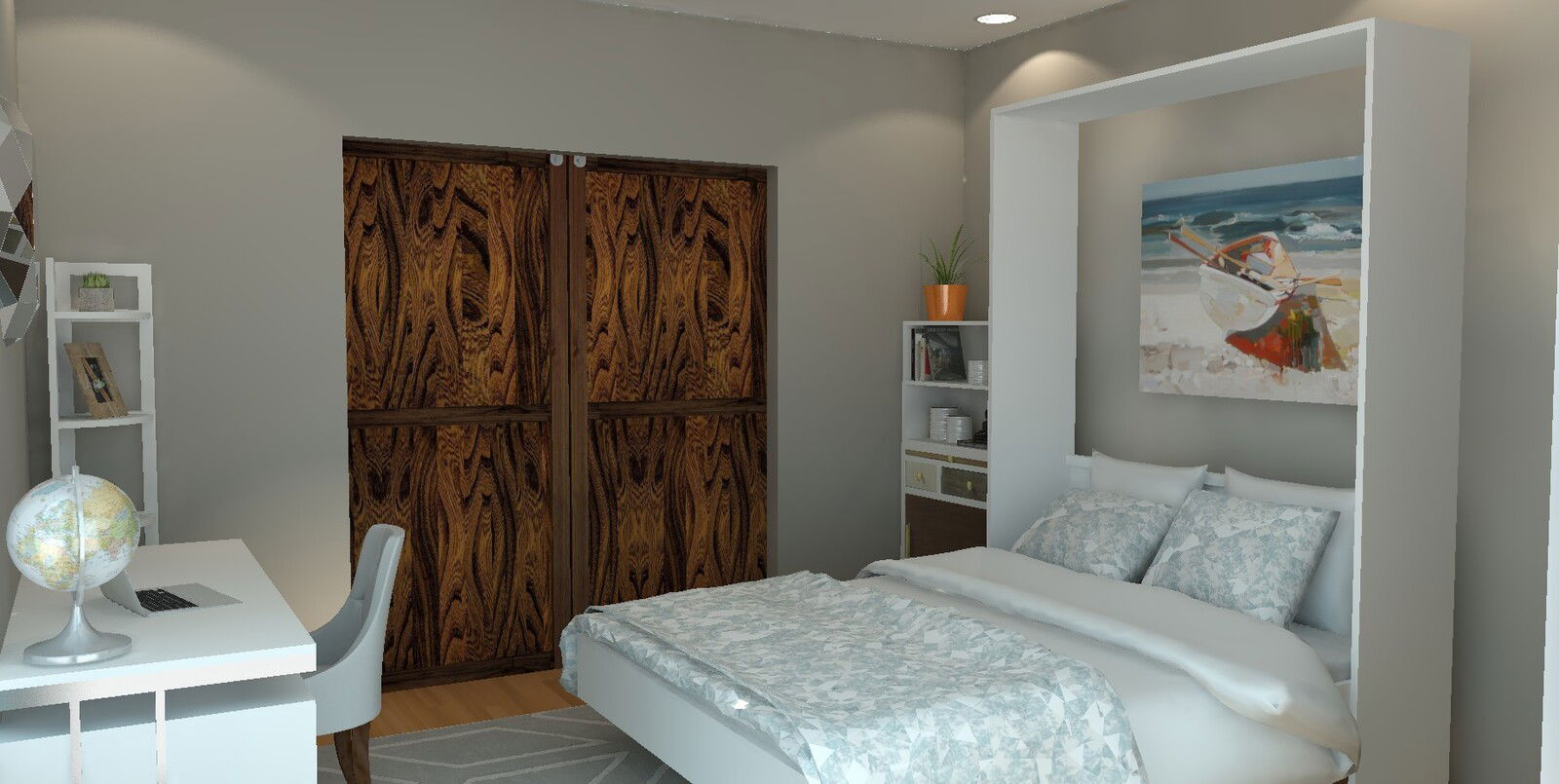 Modelo 3D de Dormitorio del Diseñador en Línea 3