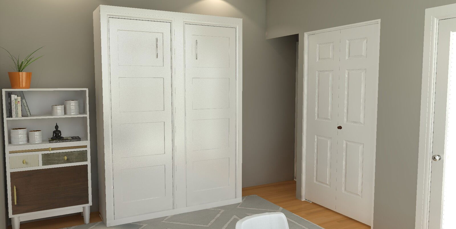 Modelo 3D de dormitorio de diseñador en línea 4