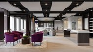 Colorful Chic & Glam Business Space Decor