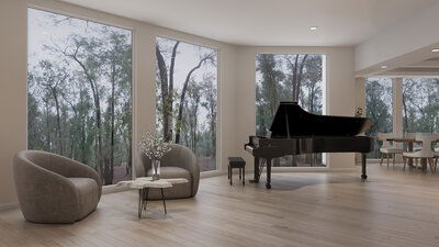 Online design Contemporary Living Room by Iulia B. thumbnail
