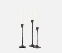 Alina Bronze Candle Holders, Set of 3 thumbnail 1