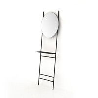 Isaac Entryway Mirror , by DTS (Design Trade Service), 24" width x 71" height x 6" diameter thumbnail 2