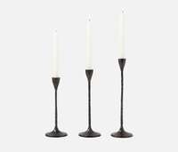 Alina Bronze Candle Holders, Set of 3 thumbnail 0