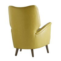 Yellow Leather Chair thumbnail 5