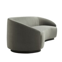 Plush Velvet Sofa thumbnail 1