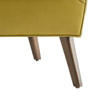 Yellow Leather Chair thumbnail 3