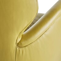 Yellow Leather Chair thumbnail 4