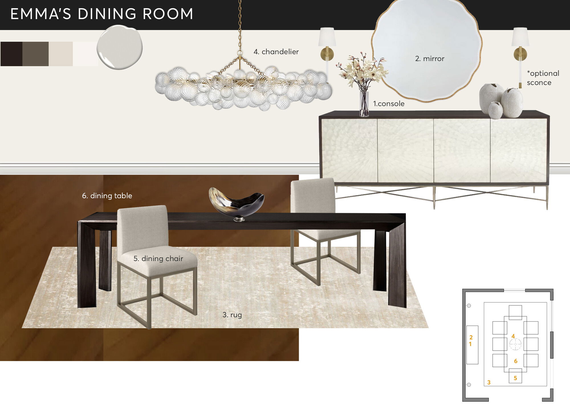 Online Designer Dining Room Interior Design Ideas