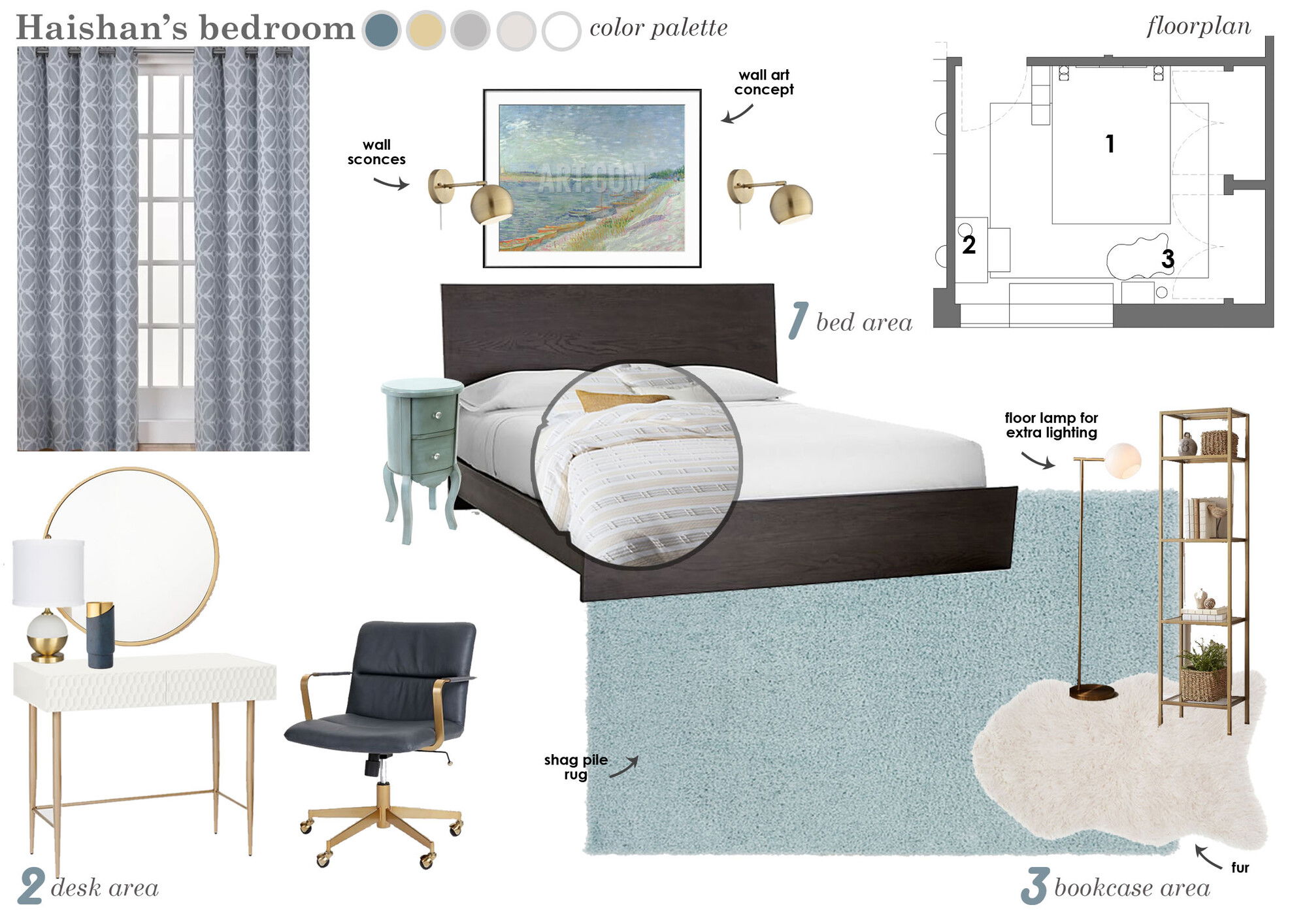 Ideas de diseño interior de dormitorio en línea