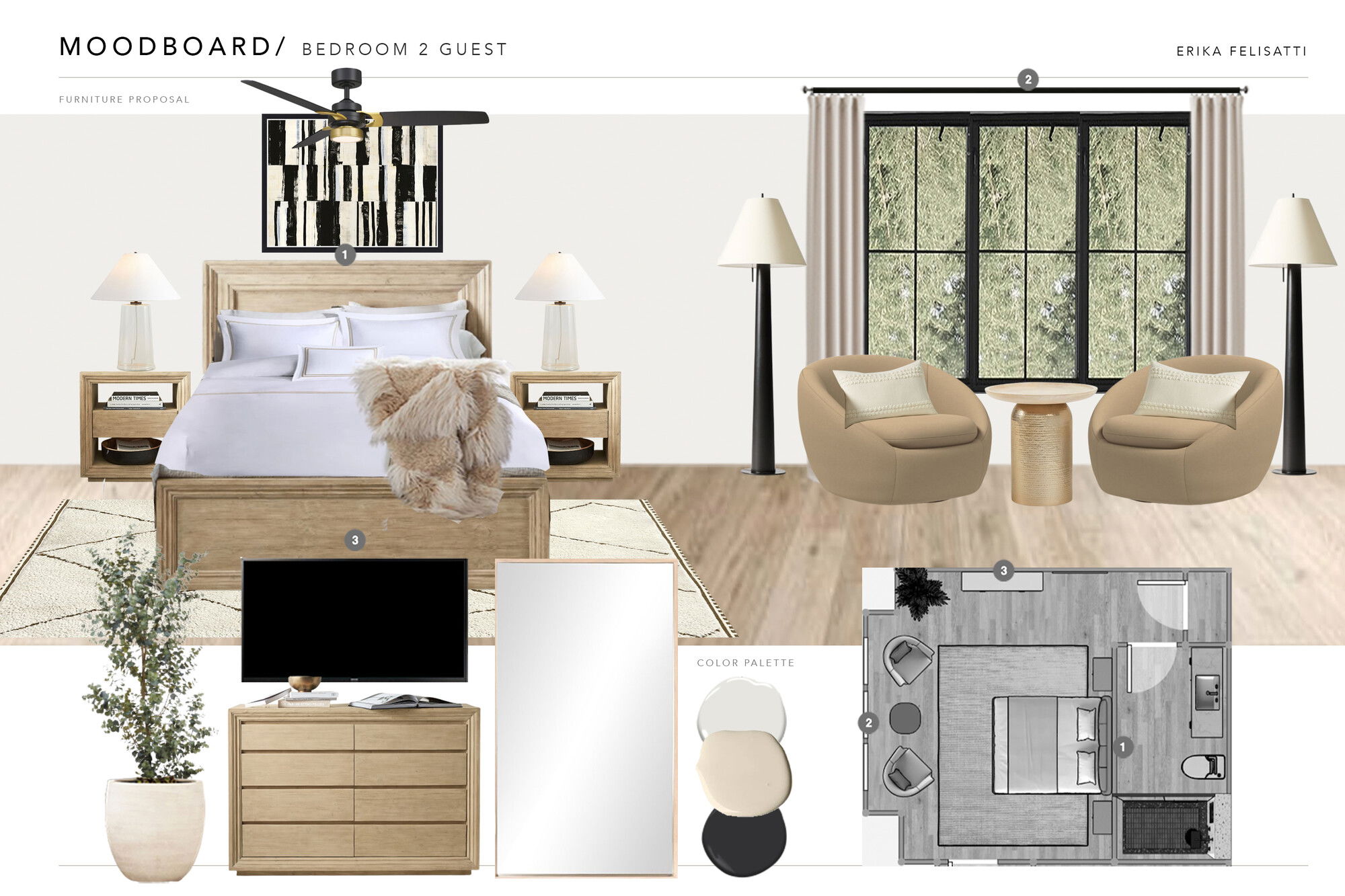 Ideas de diseño interior de dormitorio en línea