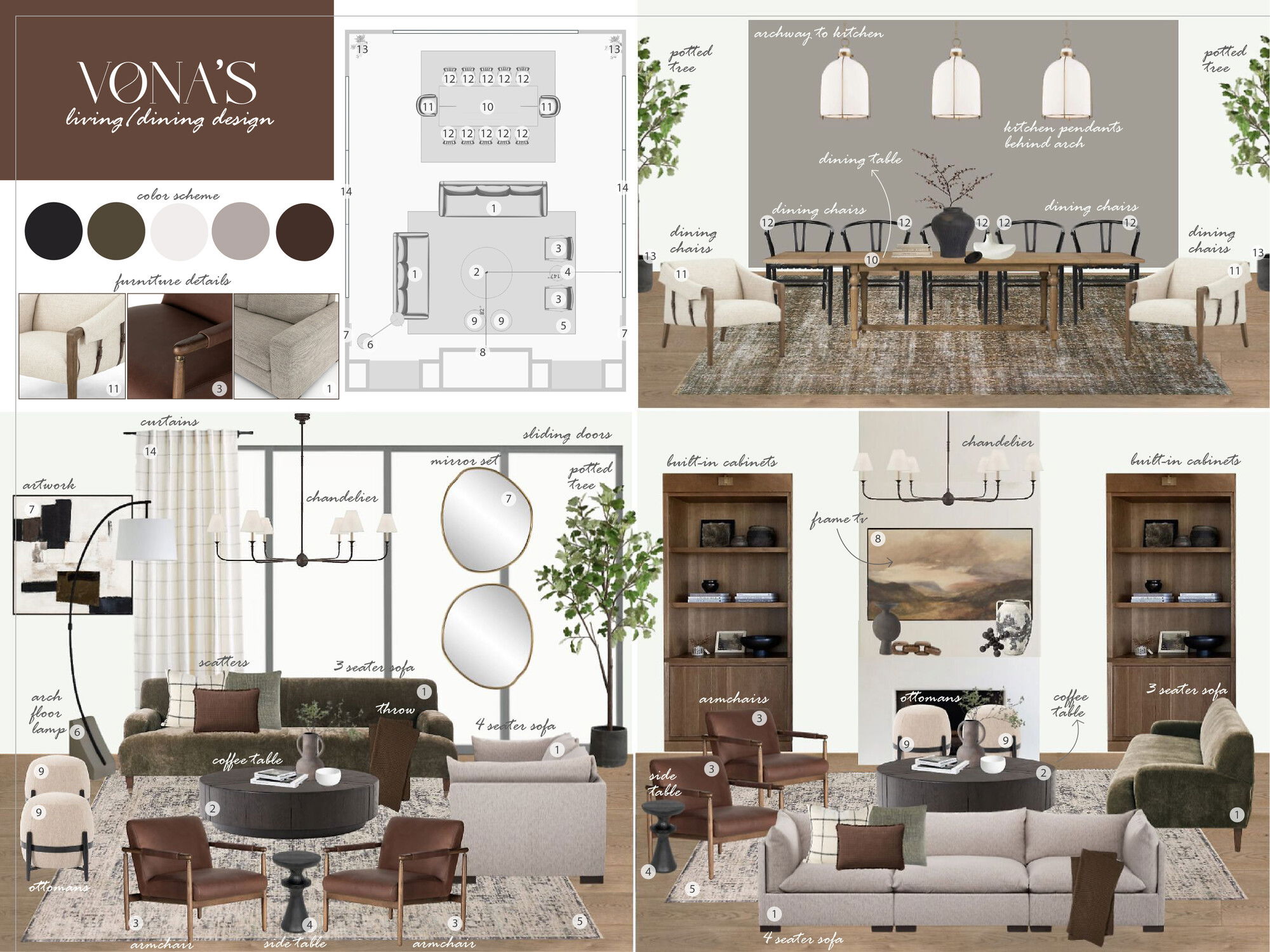 Online Designer Living Room Interior Design Ideas